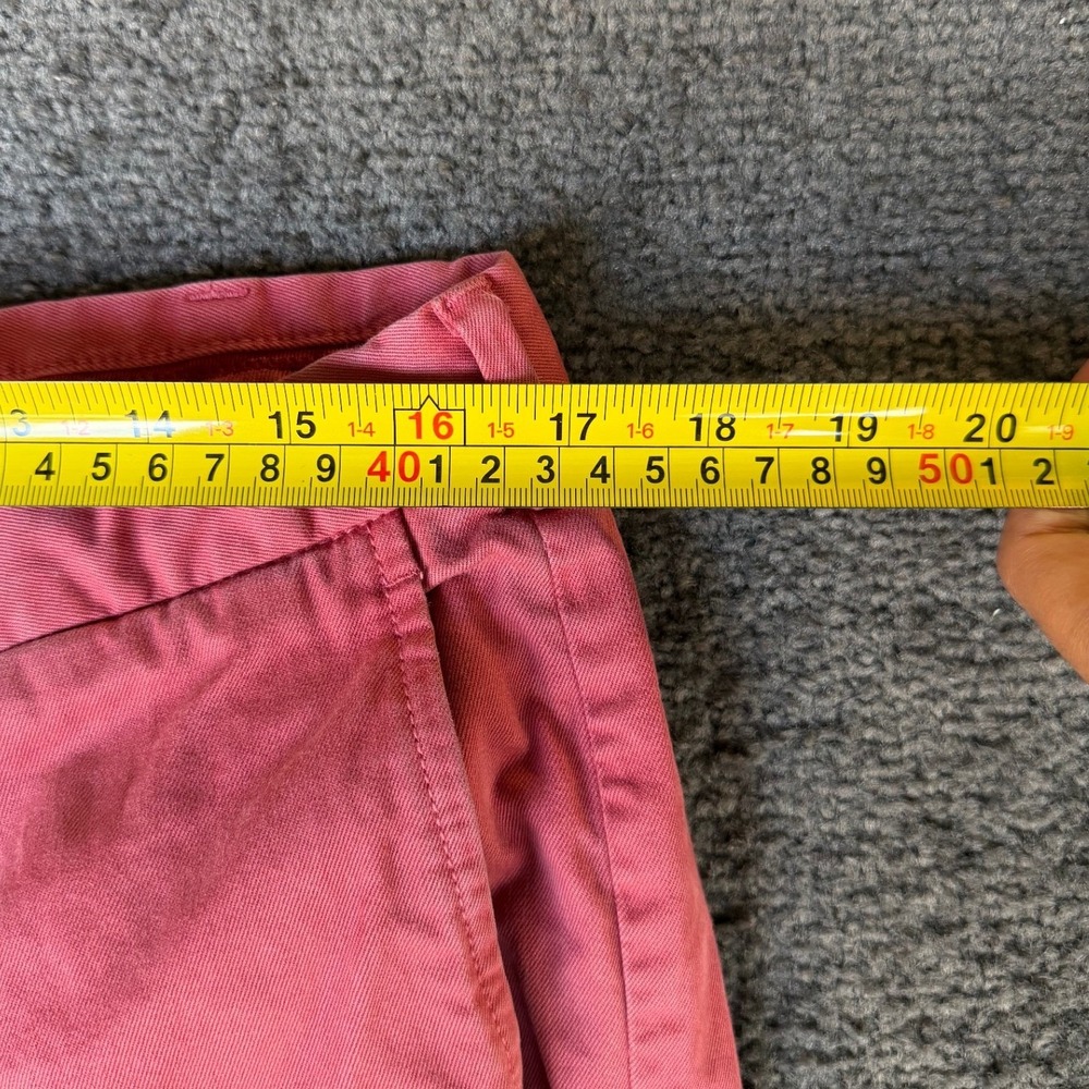 Brooks Brothers Red Fleece Mens Pink Salmon Chino Pants W36 L30 Slim Fit - Picture 6 of 10